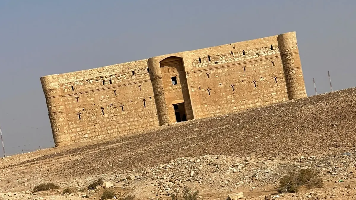 قصر الحرانة في الصحراء الشرقية للأردن